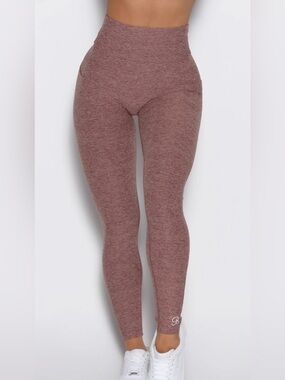 Bombshell Sportswear Define Leggings in Walnut